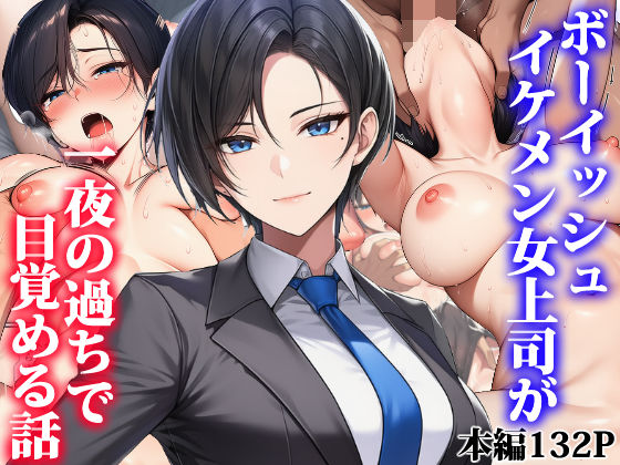 【フル同人】ボーイッシュイケメン女上司が一夜の過ちで目覚める話｜d_755374